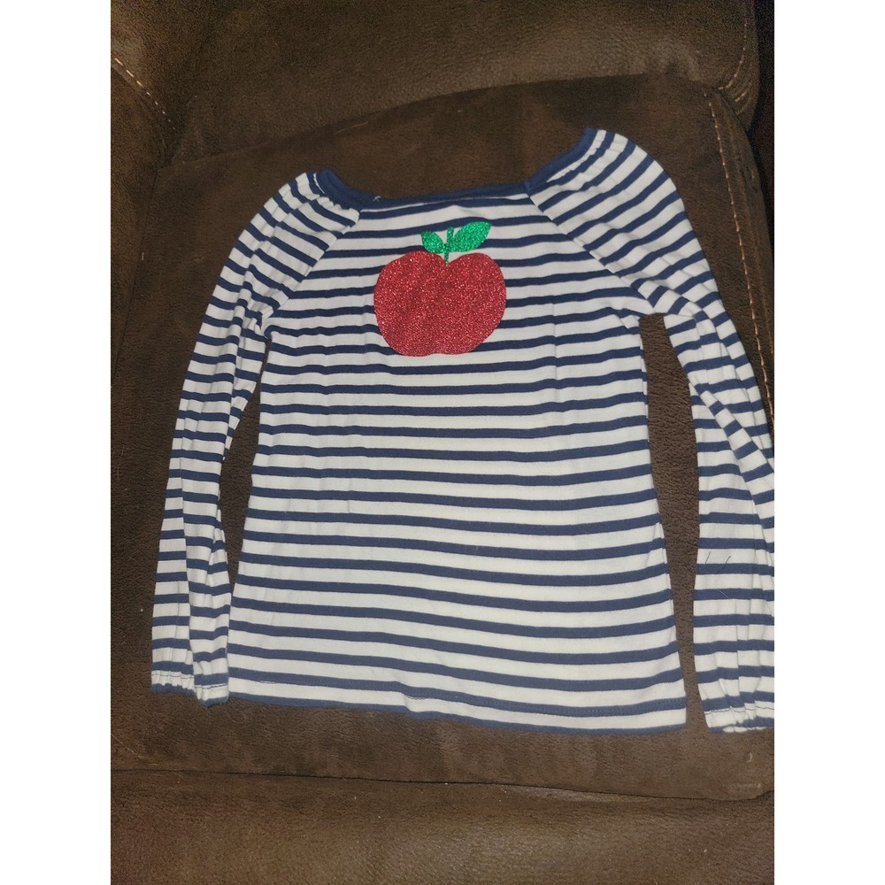 Gymboree‎ outlet smart little lady apple top size 6 back to school